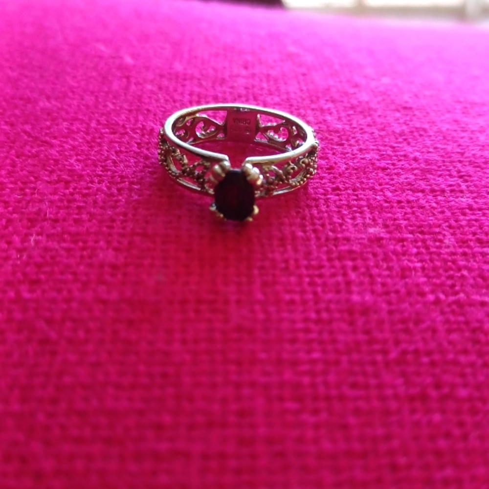 Garnet ring